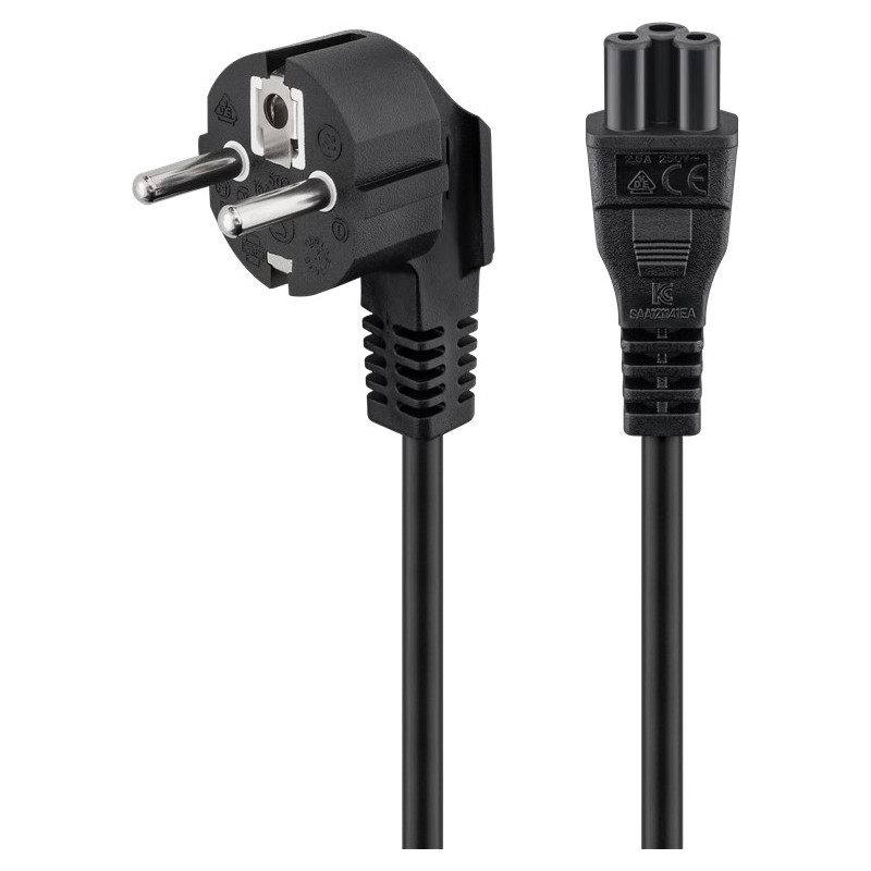 Strömkabel dator - Strömkabel till bärbara datorer 1.2M (Apparatkabel C5) (musse pigg)