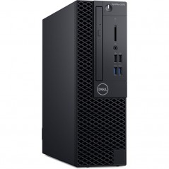 Stationär dator begagnad - Dell OptiPlex 3070 SFF i5-9500 16GB 256SSD Windows 11 Pro med DVD (beg)