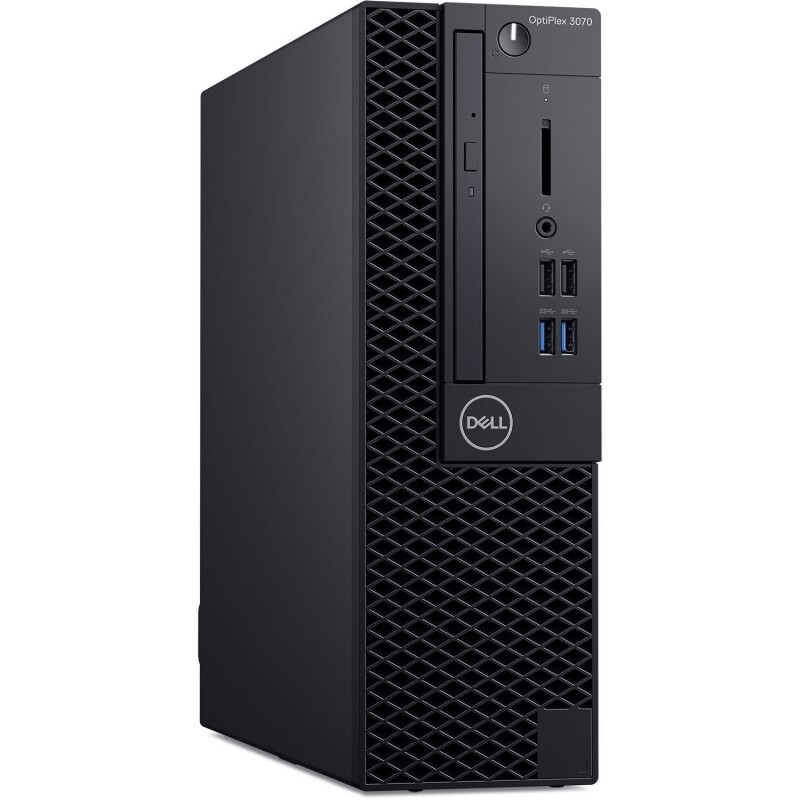 Stationär dator begagnad - Dell OptiPlex 3070 SFF i5-9500 16GB 256SSD Windows 11 Pro med DVD (beg)