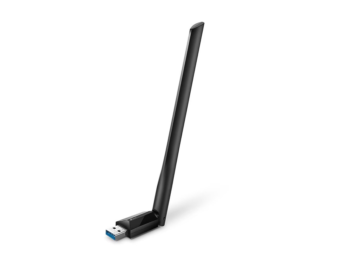 TP-Link T3U PLUS AC1300 trådlöst WiFi USB-nätverkskort med Dual Band 2.4GHz/5GHz