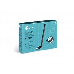 Trådlösa nätverkskort - TP-Link T3U PLUS AC1300 trådlöst WiFi USB-nätverkskort med Dual Band 2.4GHz/5GHz