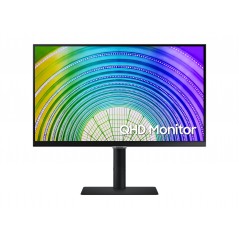 25 - 34" Datorskärm - Samsung 24" S24A600 2K-upplöst IPS-skärm med 65W USB-C-hubb