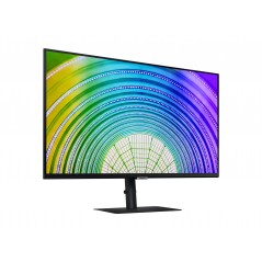 25 - 34" Datorskärm - Samsung 32" S32A600 2K-upplöst VA-skärm med 90W USB-C-hubb