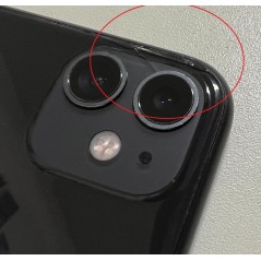 iPhone begagnad - iPhone 11 64GB Black med 1 års garanti (beg med liten spricka baksida)