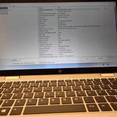 Laptop 13" beg - HP EliteBook x360 1030 G3 Touch i5 8GB 256SSD 120Hz & 4G (beg mycket mura)