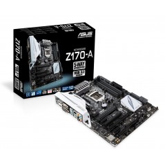 Komponenter - ASUS Z170-A Socket 1151 (Intel 6th/7th gen) ATX-moderkort (demo)