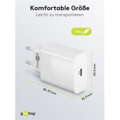 Laddare och kablar - Strömadapter & datorladdare med USB-C PD 45W och snabbladdning