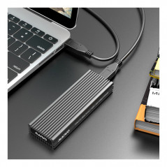Hårddiskar - ORICO USB-C 3.1 gen 2-kabinett för intern M.2 NVMe SSD