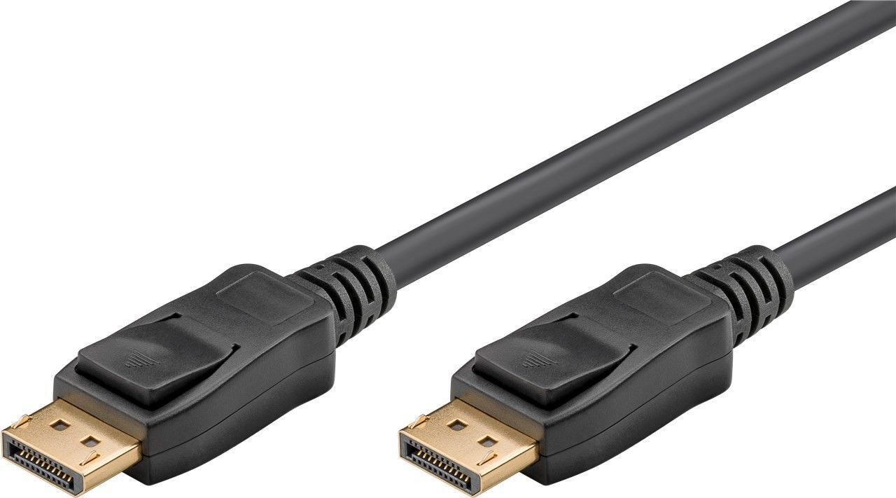 DisplayPort-kabel DP 1.4 LC 8K-stöd (8K i 60 Hz och 4K i 120 Hz) (1 meter)