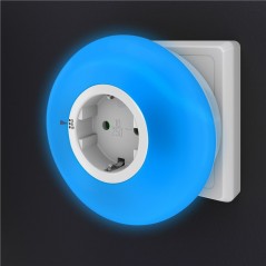 Nattlampa - Nattlampa LED grön/blå/vit med automatisk tändning