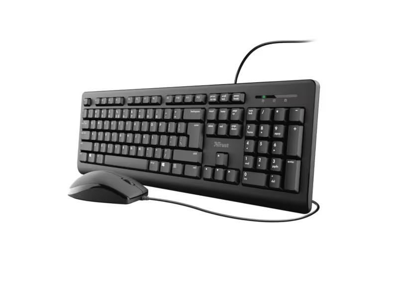 Trust TKM-250 trådat tangentbord och mus