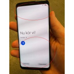 Galaxy S9 - Samsung Galaxy S9 64GB DS (beg med burn-in och repor - se bilder)
