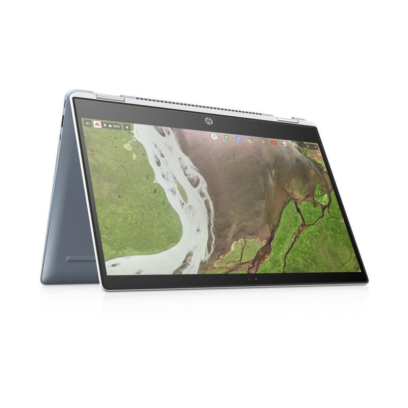 Laptop 14" beg - HP Chromebook x360 14-da0803no 4417u/4/32 med Touch (ny) (bruten box*)
