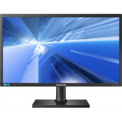 Skärmar begagnade - Samsung ergonomisk 24" LED-skärm (beg med stor repa skärm, se bild)