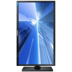Skärmar begagnade - Samsung ergonomisk 24" LED-skärm (beg med stor repa skärm, se bild)