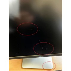 Skärmar begagnade - Dell UltraSharp U2715H 27" QHD LED-skärm med IPS-panel (beg med repa - se bild)