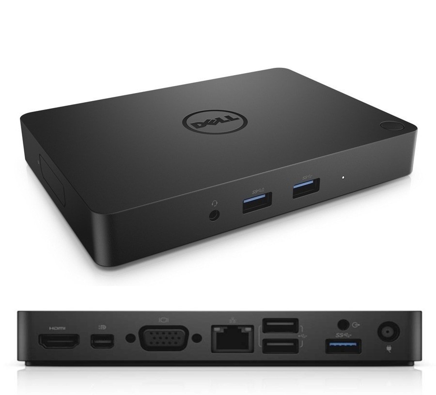 Dell USB-C universell dockningsstation WD15 med stöd för 2 skärmar (beg)