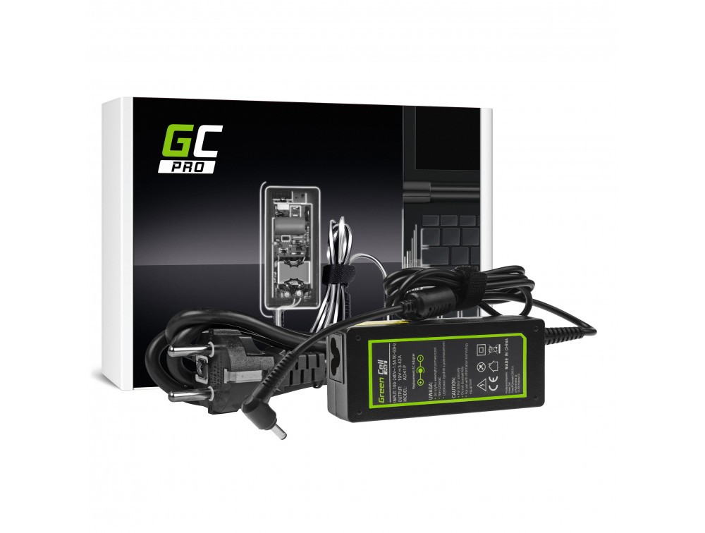 GreenCell Asus-kompatibel datorladdare 65W (4mm x 1.35mm)