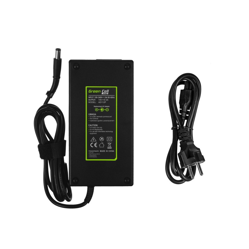 HP laddare - GreenCell Pro HP-kompatibel 150W datorladdare BlackTip 7.4x5.0mm