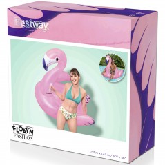 Sommarlek strand & trädgård - Uppblåsbar Pink Flamingo "Luxury" flytmadrass från Bestway