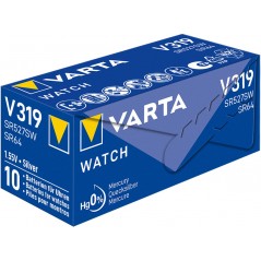 El & kablar - Varta Knappcellsbatteri, Silveroxid SR64/SR527SW/V319 (SILVER Coin) (1.55V 16mAh)