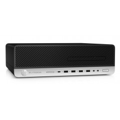 Stationär dator begagnad - HP Elitedesk 800 G3 SFF i7 8GB 128SSD W10P (beg)