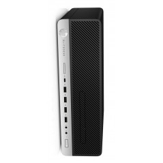 Stationär dator begagnad - HP Elitedesk 800 G3 SFF i7 8GB 128SSD W10P (beg)