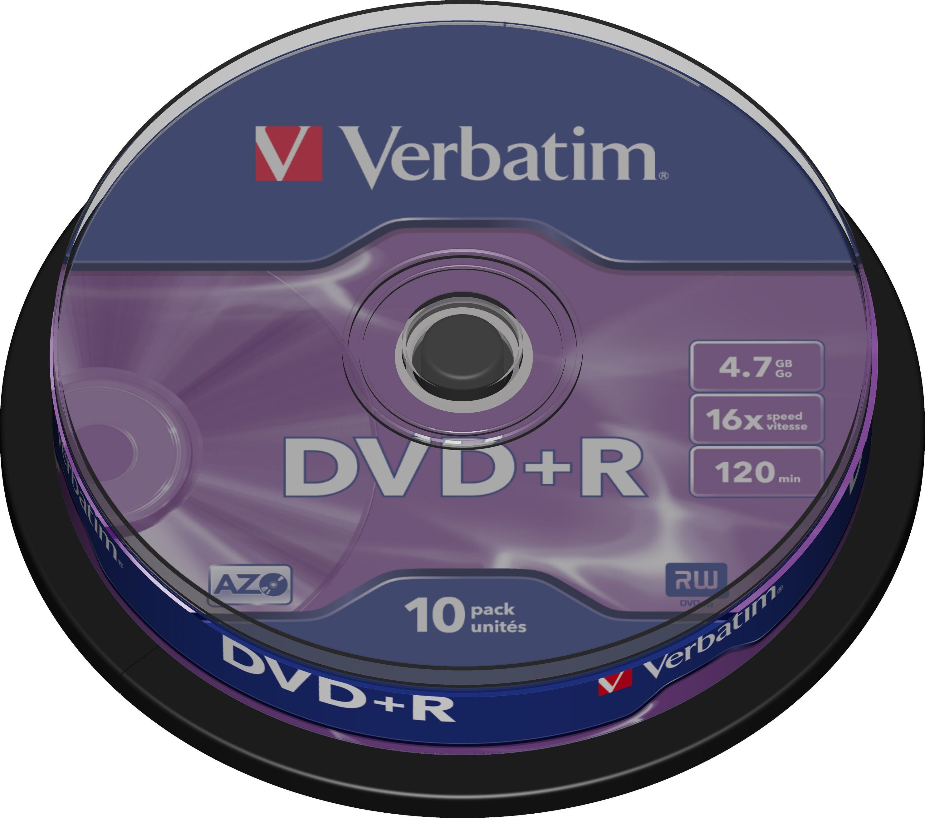 Verbatim DVD+R 4.7GB 10-pack