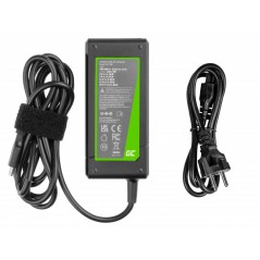 USB-C Laddare - GreenCell Universal 65W USB-C datorladdare (AC-adapter) med strömkabel