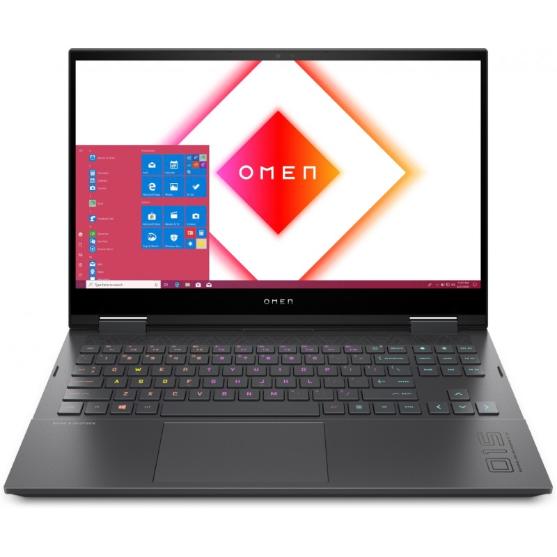 Laptop 14-15" - HP Omen Laptop 15-en1035no 15.6" QHD 165 Hz Ryzen 9 16GB 1TB SSD RTX 3070 8GB Win 10/11*