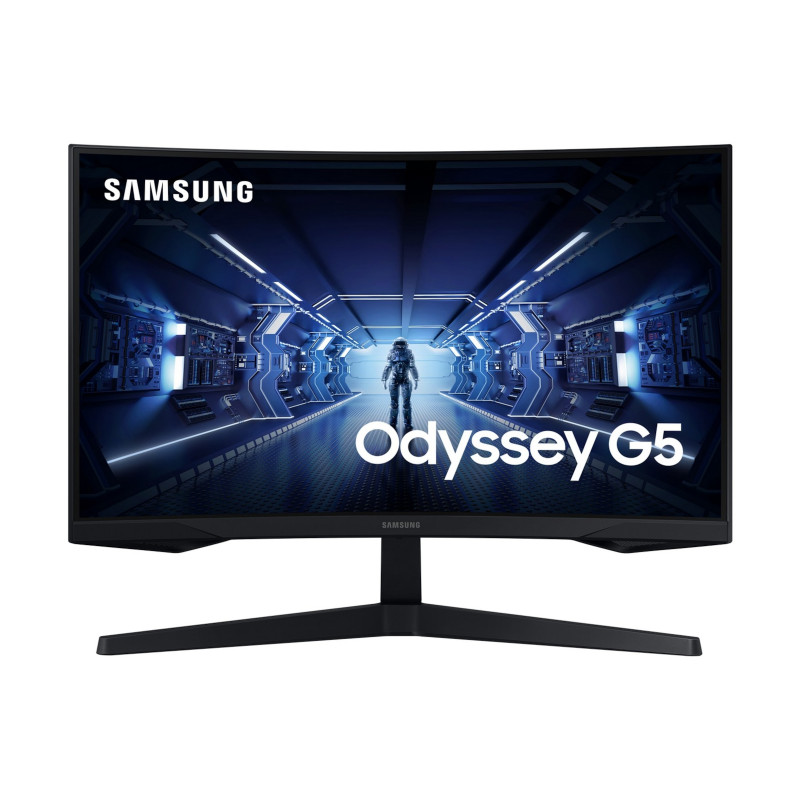 25 - 34" Datorskärm - Samsung 27" Curved 2K-upplöst (2560 x 1440) gamingskärm C27G54TQ