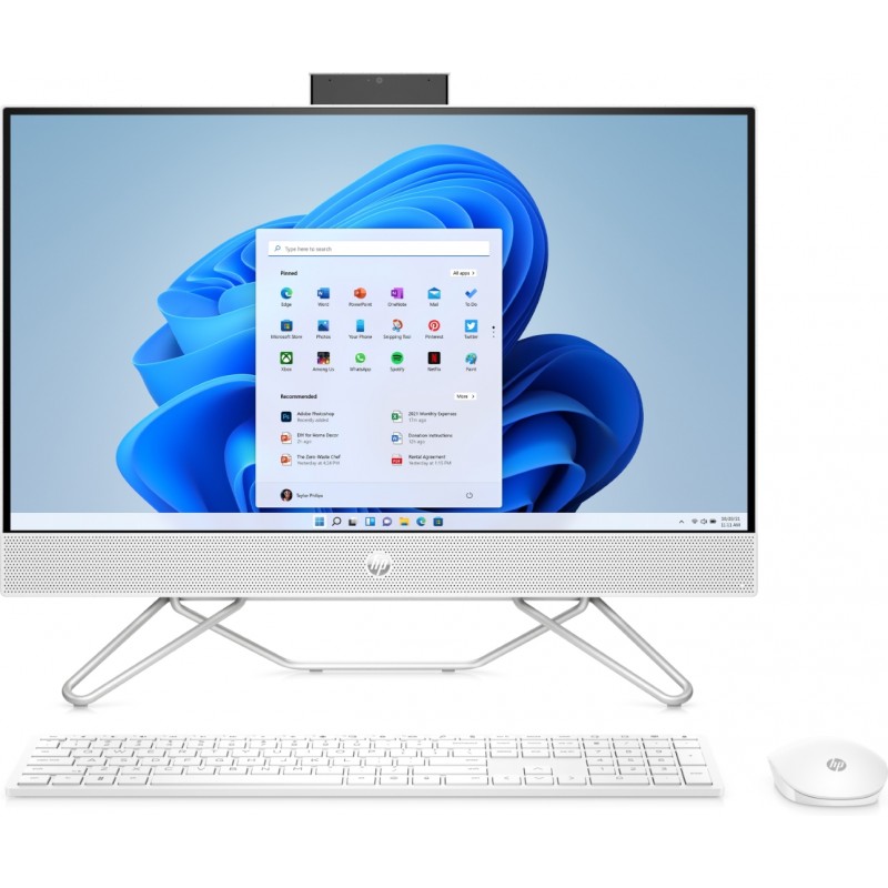 All-in-one-dator - HP All-in-One 24-cb0004no 24" Intel DualCore 8GB 256GB SSD Win 11