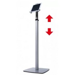 Surfplattetillbehör - Justerbart & Låsbart golvstativ ställ för 10" surfplattor som iPad 2018/2017 (6th/5th), Air 1/2 mm