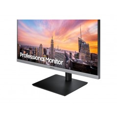 Skärmar begagnade - Samsung S24R652FDU 24" Full HD IPS-skärm med ergonomisk fot (beg)