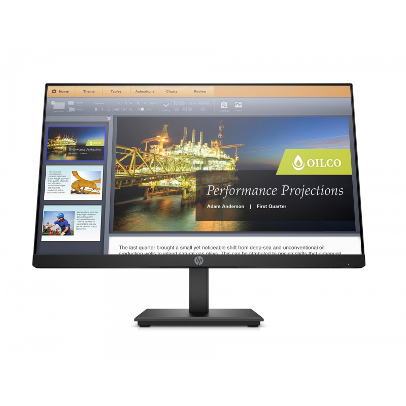 Begagnade skärmar - HP ProDisplay P224 22" Full HD LED-skärm (beg)