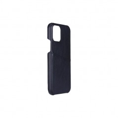 Skal och fodral - Onsala mobilskal till iPhone 12 Mini i veganläder med kortfack