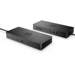 USB-C dockningsstation - Dell USB-C universell dockningsstation WD19S med stöd för 2 skärmar inklusive 180W laddare (beg)