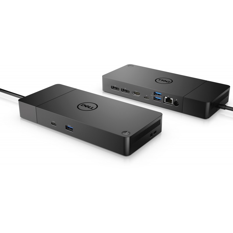 USB-C dockningsstation - Dell USB-C universell dockningsstation WD19S med stöd för 2 skärmar inklusive 180W laddare (beg)