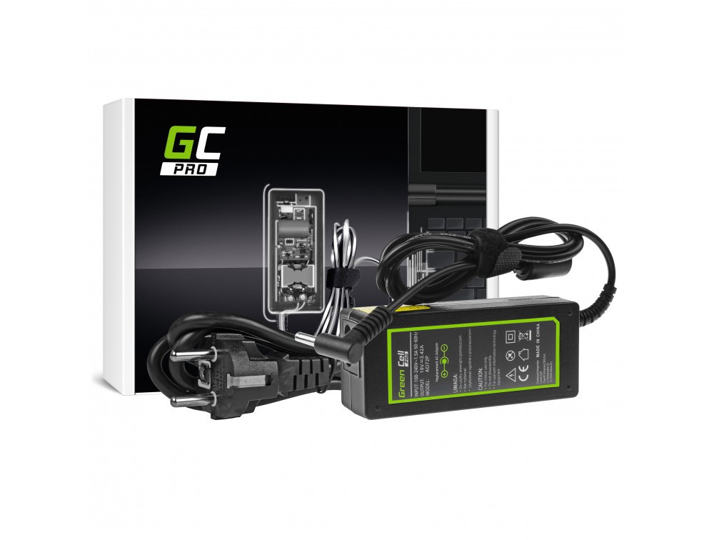 GreenCell Pro Asus-kompatibel datorladdare 65W rund med pin (4.5mm x 3.0mm)