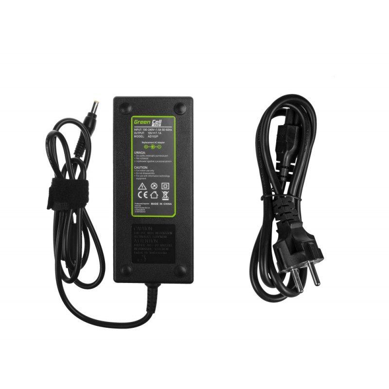 Universal laddare dator - GreenCell 135W Datorladdare till Acer, Packard Bell, Asus och Fujitsu (5.5x1.7mm)