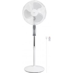 Fläktar - Goobay Golvfläkt 40cm oscillerande med fjärrkontroll och timer