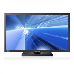Skärmar begagnade - Samsung 24" S24C450B Full HD LED-skärm med ergonomisk fot (beg)