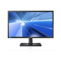 Skärmar begagnade - Samsung 24" S24C450B Full HD LED-skärm med ergonomisk fot (beg)