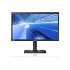 Skärmar begagnade - Samsung 24" S24C450B Full HD LED-skärm med ergonomisk fot (beg)