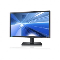 Skärmar begagnade - Samsung 24" S24C450B Full HD LED-skärm med ergonomisk fot (beg)