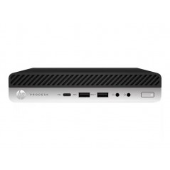 Stationär dator begagnad - HP ProDesk 600 G4 Mini i3 8GB 256SSD Win11 Pro (beg)