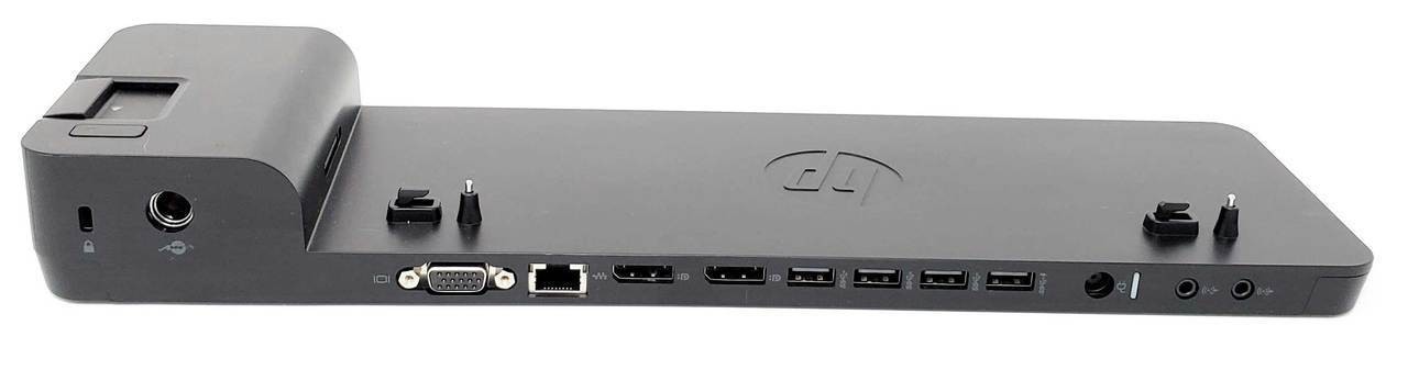 HP UltraSlim Docking Station 2013 - Station D'accueil - VGA, 2 X DP 65 Watt Pour Zbook 14 14 G2 14u G4 14u G5 14u G6 15u G2 15u G3 15u G4 15u G5 15u G6
