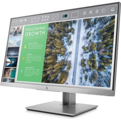 Skärmar begagnade - HP 24" Elitedisplay E243 LED-skärm med IPS-panel med Ergonomisk fot (beg)