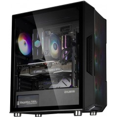 Begagnad Speldator - Zalman Neo speldator med Intel i7 16GB 512SSD 1TB GTX970-grafik Win10 Greenline (beg)