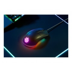 Gamingmus - SteelSeries Rival 3 spelmus 8500 DPI med 6 knappar & RGB